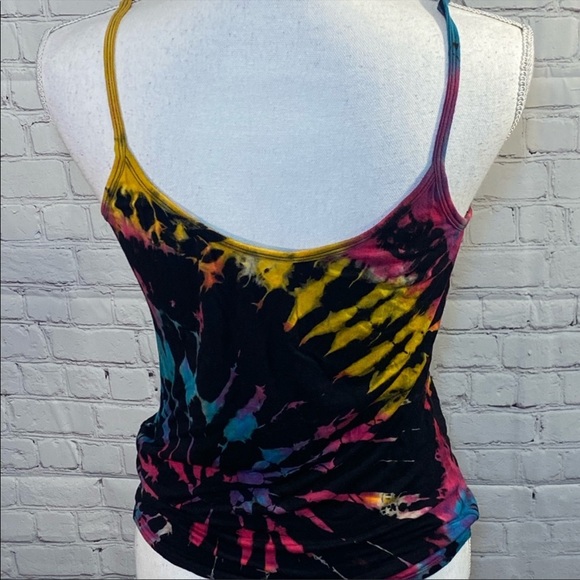 Bermuda Tie Dye Tank Top-S/M - Picture 3 of 4
